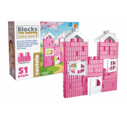 CASTELO BLOCKS INFANTO C/51PÇS 29CM 631